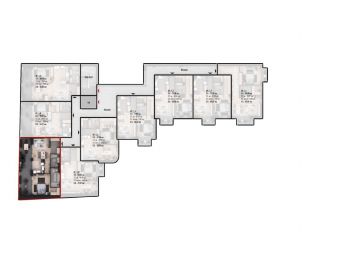 Apartament 2 camere 69.48mp + terasa 33.96mp
