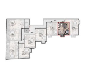 Apartament 2 camere, 72.52mp construiti, etajul 1